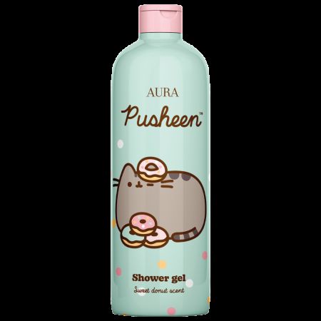 Gel de dus Pusheen, Sweet Donut, 500 ml, Aura
