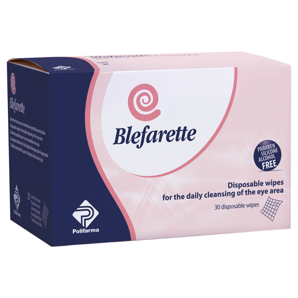 Blefarette servetele de unica folosinta pentru igiena zilnica a ochilor, 30 bucati, NaturPharma