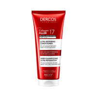 Balsam ultra reparator cu Peptide Pro-Colagen si Acid Citric Dercos Collagen 17 Filler, 200 ml, Vichy