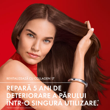 Sampon ultra reparator pentru par deteriorat si fragil Dercos Collagen 17 Filler, 200 ml, Vichy 749903