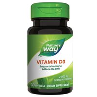 Vitamina D3, 2000 UI, 30 capsule, Natures Way