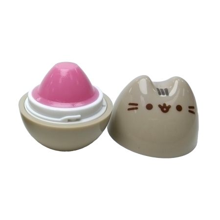 Balsam de buze 3D Pusheen, Zmeura, 6 g, Aura