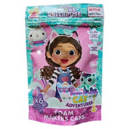 Capsule spumare baie Gabby's Dollhouse, 6 x 16 g, EDG