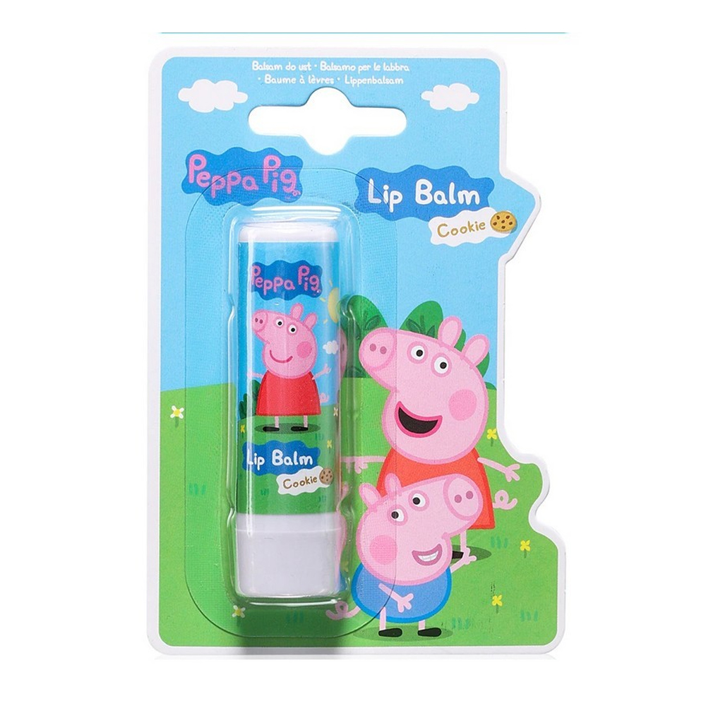 Balsam de buze Peppa Pig, Cookie, 3 ani+, 4.4 g, EDG
