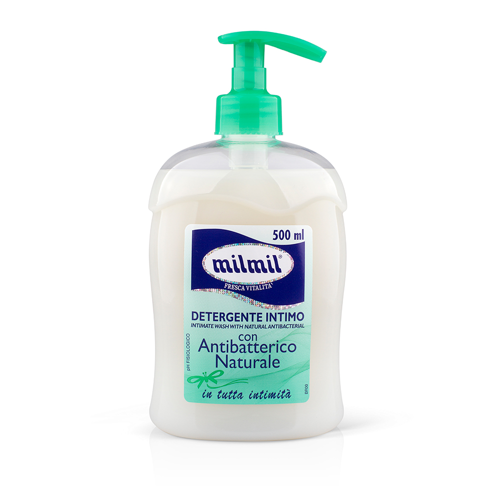 Sapun lichid natural intim antibacterian, 500 ml, MilMil