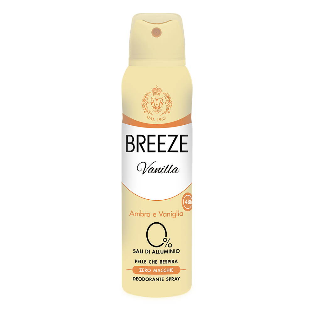 Deodorant spray Vanilie, 150ml, Breeze