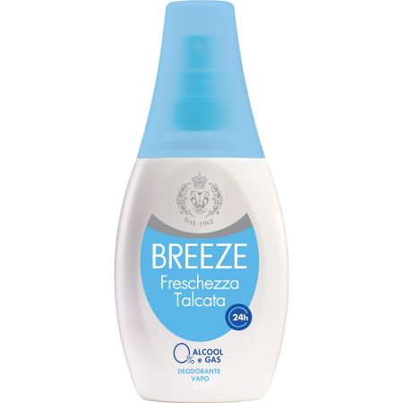 Deodorant spray natural fara gaz Fresh Talc, 75 ml, Breeze