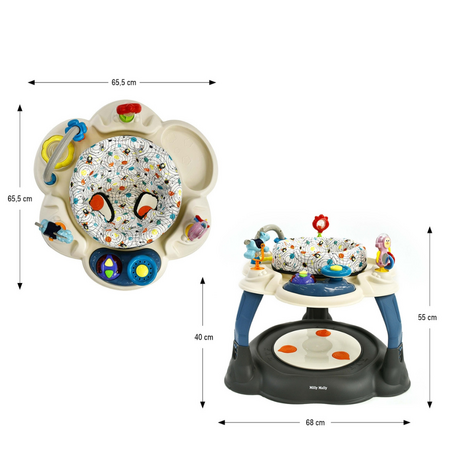 Centru de Activitati 360°, Twist Galactic, 6 luni+, Milly Mally 750067