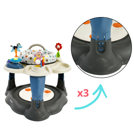 Centru de Activitati 360°, Twist Galactic, 6 luni+, Milly Mally 750069