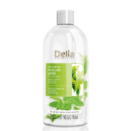 Apa micelara Deep Purifying Green Tea, 500 ml, Delia