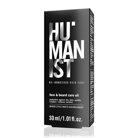 Ulei pentru fata si barba, 30 ml, Humanist 750118