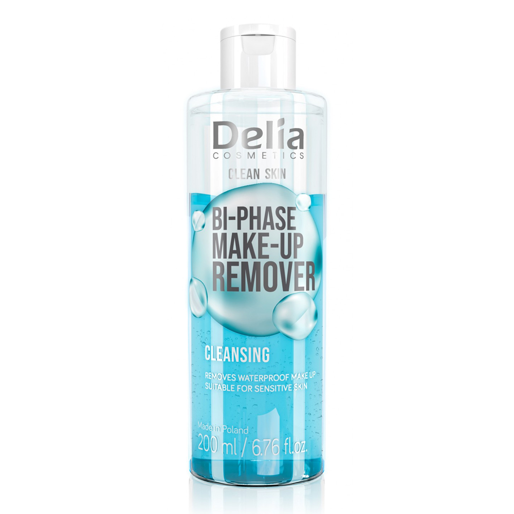 Demachiant bifazic Clean Skin, 200 ml, Delia