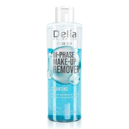 Demachiant bifazic Clean Skin, 200 ml, Delia