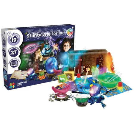 Set stiinta vrajitorilor, 8 ani+, Hashtag Toys 750159