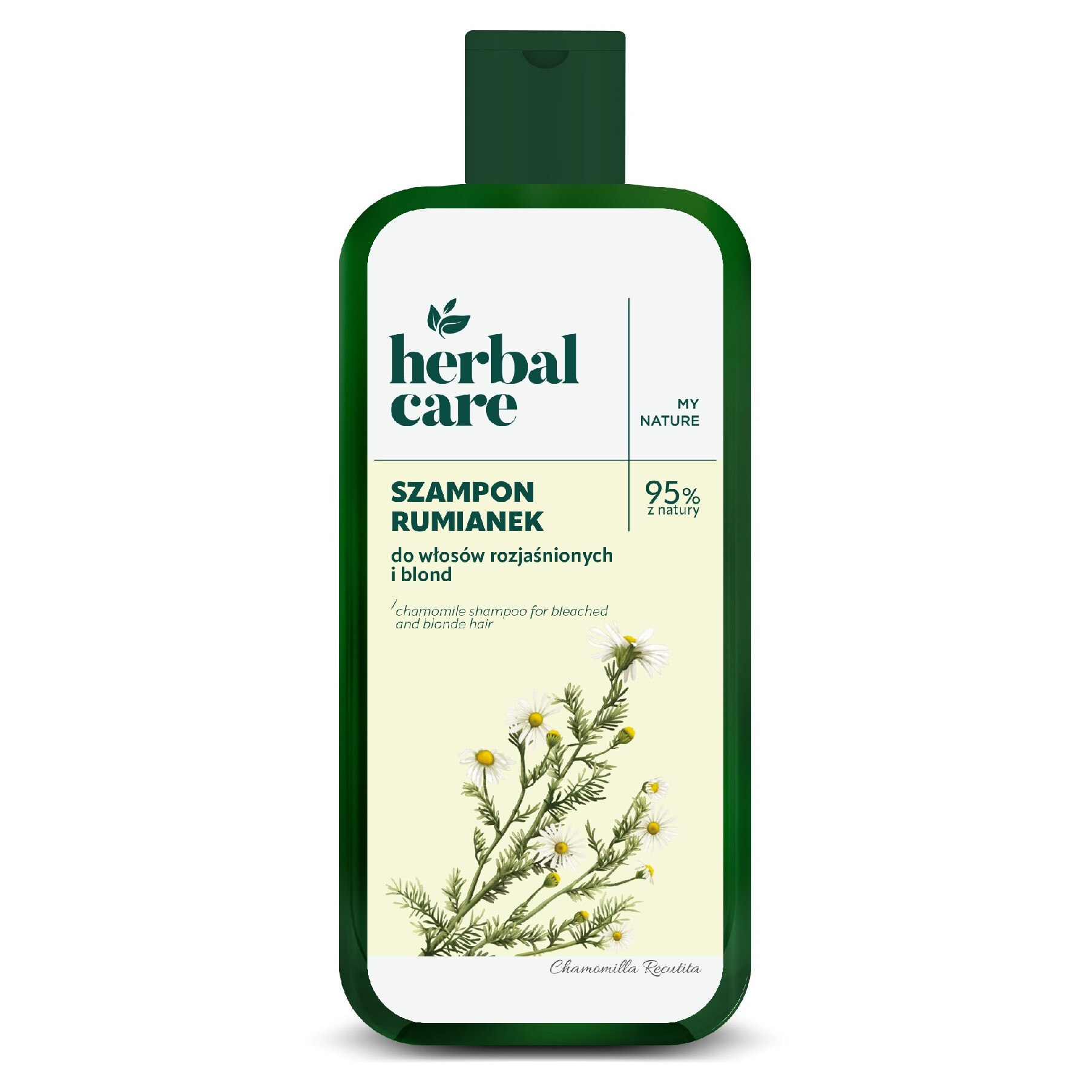 Sampon cu extract de Musetel pentru par decolorat sau blond Herbal Care, 330 ml, Farmona