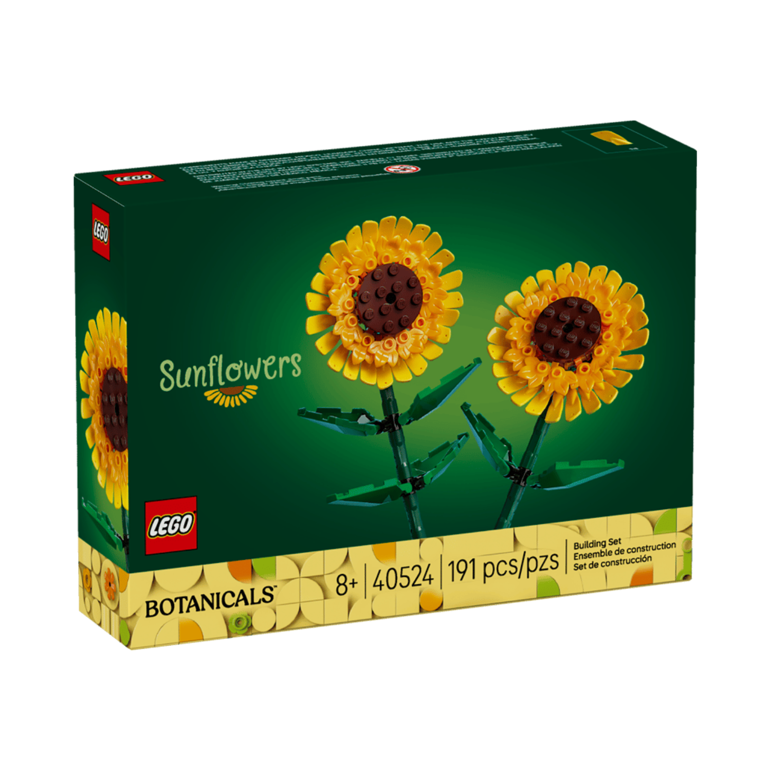 Florile soarelui Sunflowers, 8 ani+, 40524, Lego Botanicals