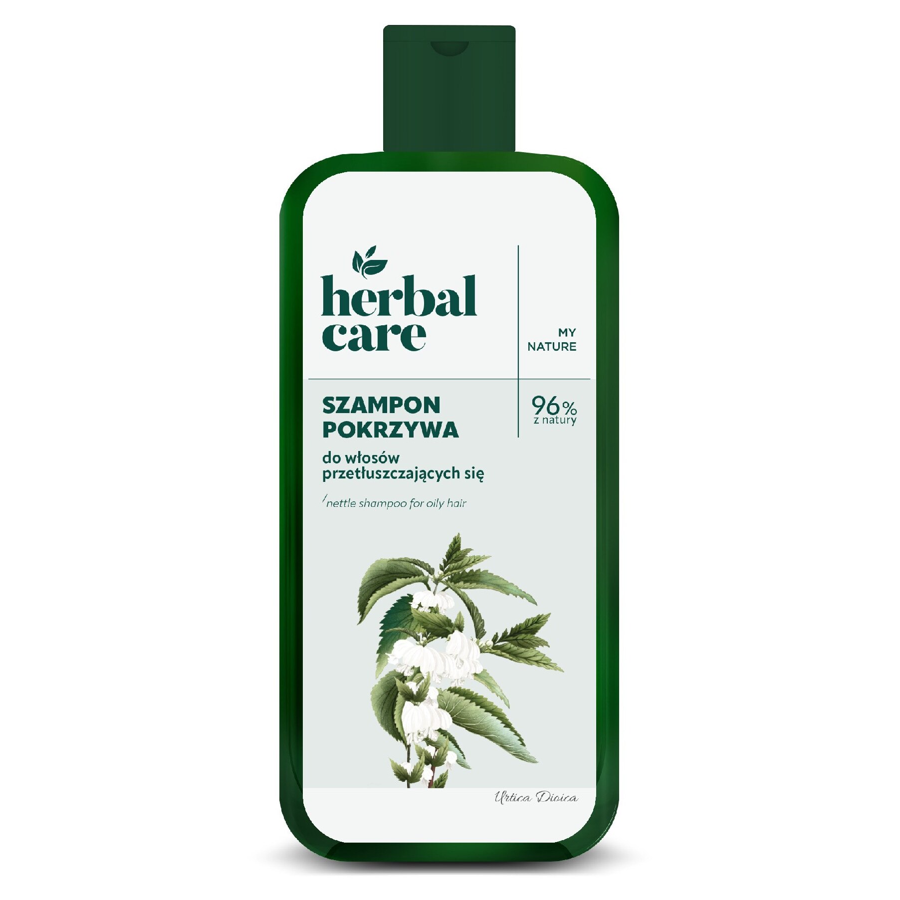 Sampon cu extract de Urzica pentru par gras Herbal Care, 330 ml, Farmona