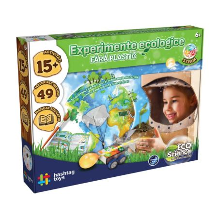 Set Experimente ecologice, Green Science, 6 ani+, Hashtag Toys