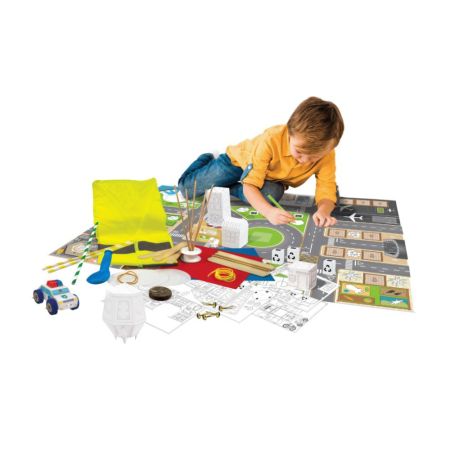Primul meu set de inginerie, Construieste un oras, 4 ani+, Hashtag Toys 750294