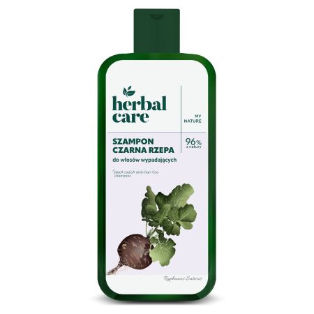 Sampon cu extract de Ridiche neagra pentru par cu tendinta de cadere Herbal Care, 330 ml, Farmona