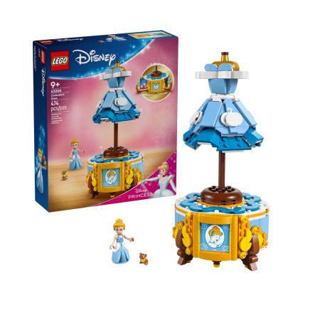 Rochia Cenusaresei, 9 ani+, 43266, Lego Disney Princess 750303