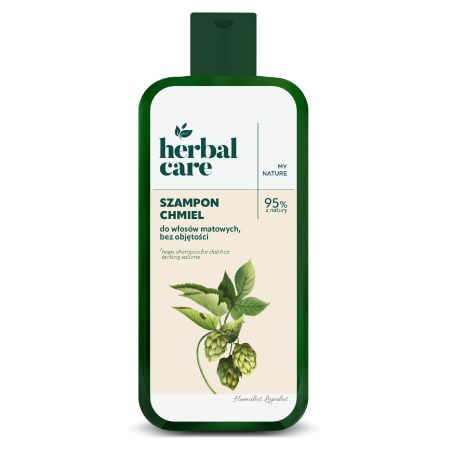 Sampon cu extract de Hamei pentru par tern, lipsit de volum Herbal Care, 330 ml, Farmona