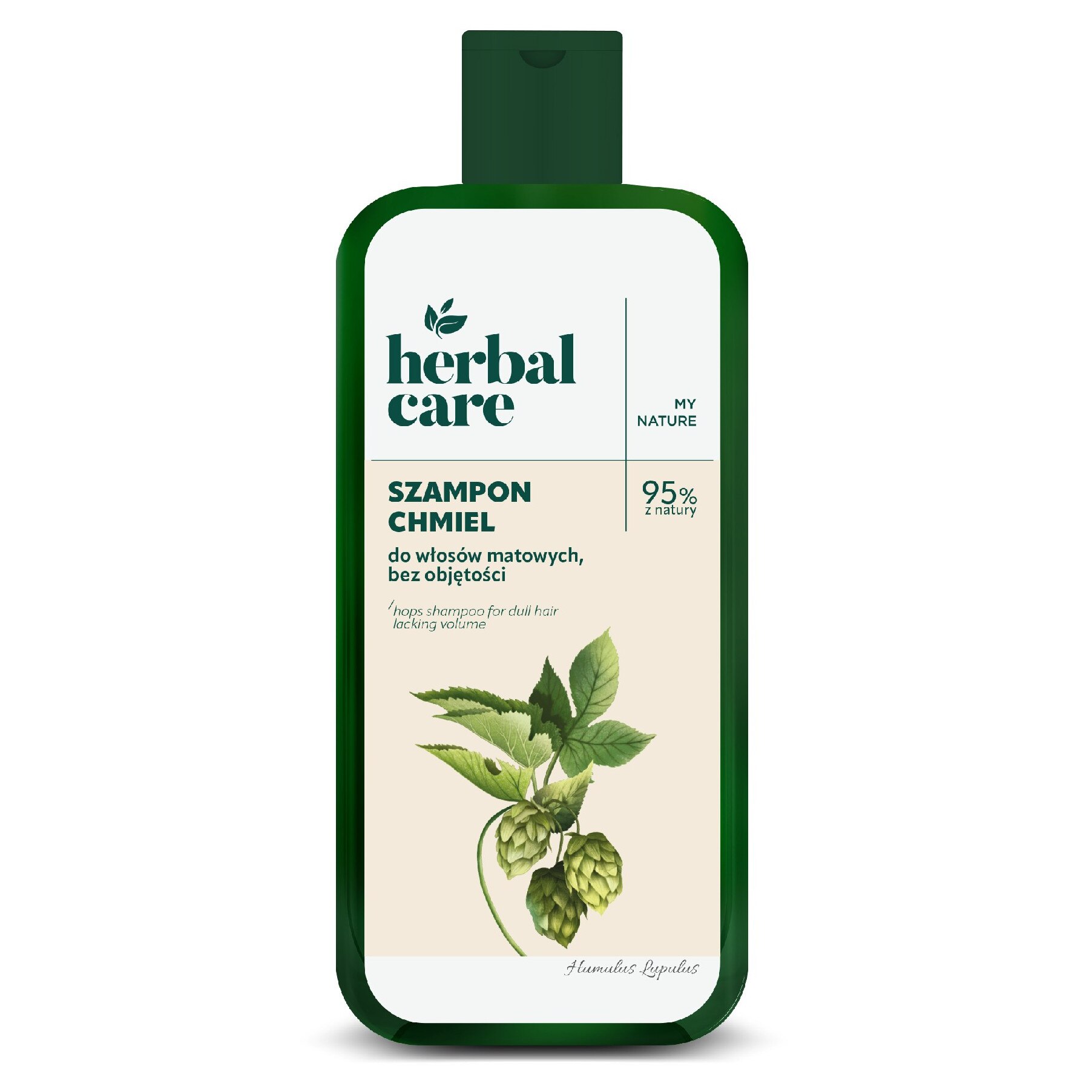 Sampon cu extract de Hamei pentru par tern, lipsit de volum Herbal Care, 330 ml, Farmona