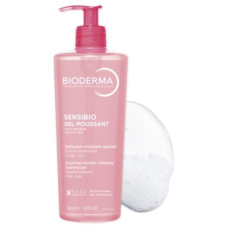 Gel de curatare micelar Sensibio, 500 ml, Bioderma