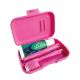 Set de calatorie in etui, Diverse Culori, Periuta de dinti + Pasta de dinti 15 ml, Banat 750368