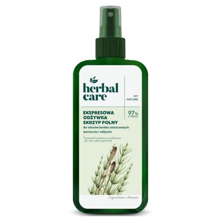 Balsam-spray fortifiant cu extract de Coada calului pentru par deteriorat, cu tendinta de cadere Herbal Care, 200 ml, Farmona