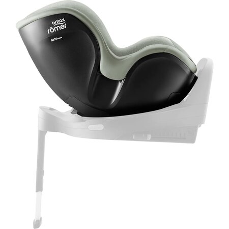 Scaun auto pentru copii fara baza Isofix Dualfix 5Z, 61-105 cm, Sage Green, 3 luni-4 ani, Britax Romer 750398
