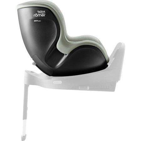 Scaun auto pentru copii fara baza Isofix Dualfix 5Z, 61-105 cm, Sage Green, 3 luni-4 ani, Britax Romer 750399