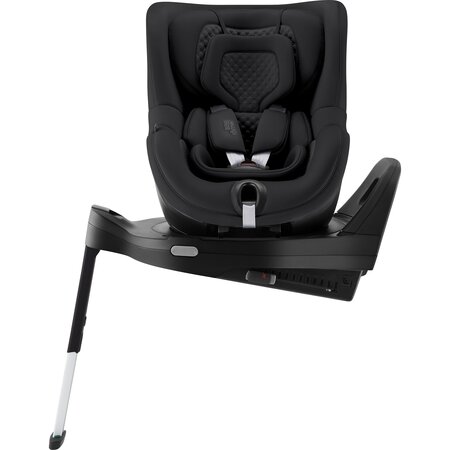 Scaun auto pentru copii rotativ cu baza Isofix Dualfix Pro M, 61-105 cm, Onyx Black, 3 luni-4 ani, Britax Romer 750445