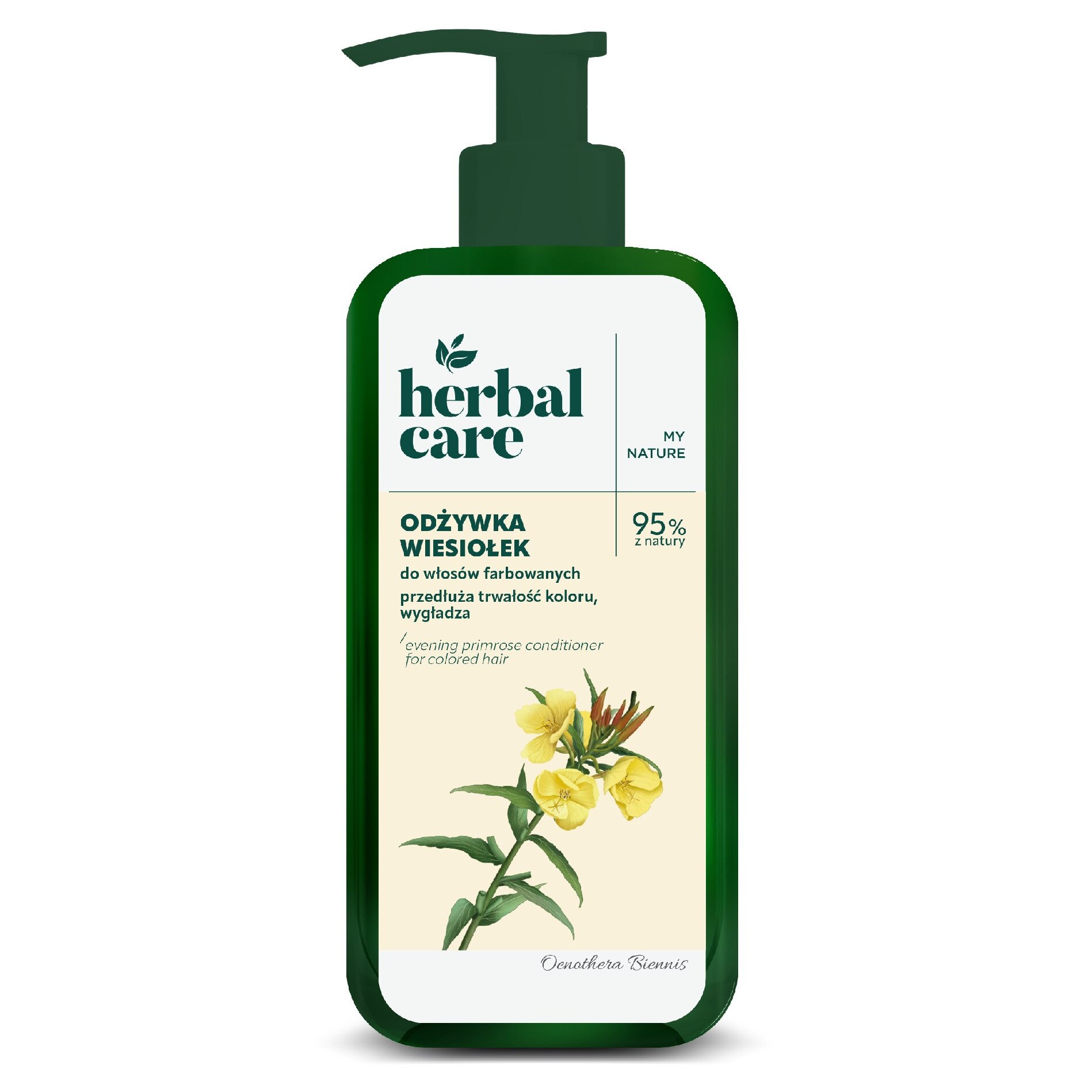 Balsam cu extract de Luminita noptii pentru par vopsit Herbal Care, 200 ml, Farmona