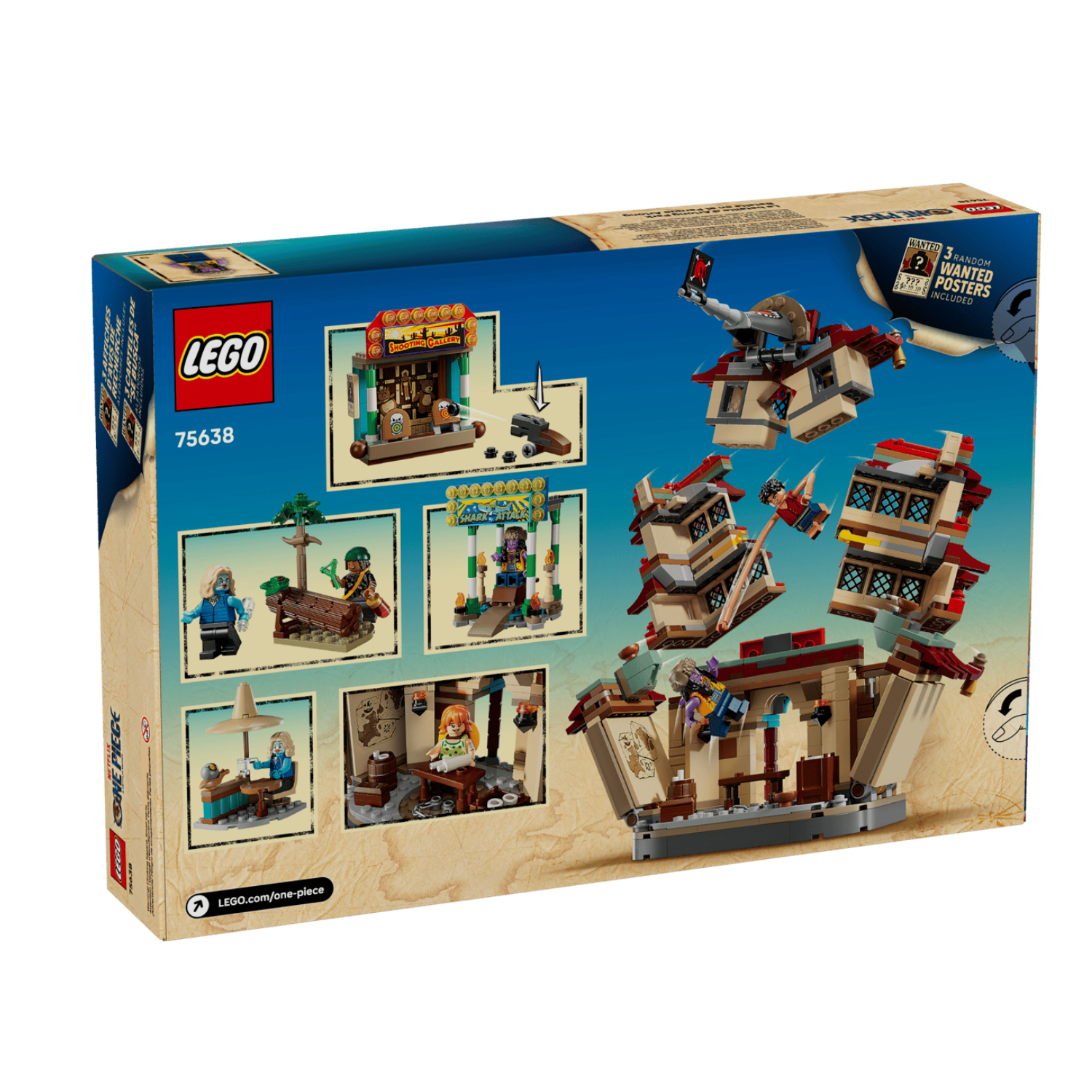 Batalia din Parcul Arlong One Piece, 9 ani+, 75638, Lego Netflix