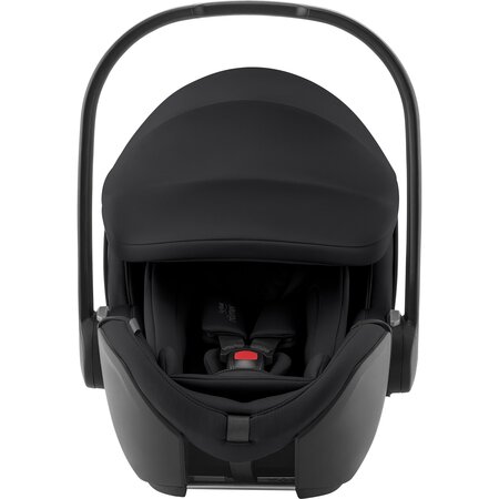 Scaun auto tip scoica cu baza Isofix Baby Safe Pro, 40-85 cm, Onyx Black, 0-15 luni, Britax Romer 750671