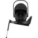 Scaun auto tip scoica cu baza Isofix Baby Safe Pro, 40-85 cm, Onyx Black, 0-15 luni, Britax Romer 750669