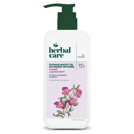 Gel intim cu extract de Cistus si Pantenol Herbal Care, 330 ml, Farmona