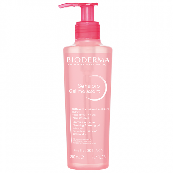 Gel de curatare micelar Sensibio, 200 ml, Bioderma