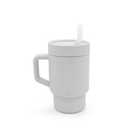 Cana din silicon pentru copii, Grey, 290 ml, Melii