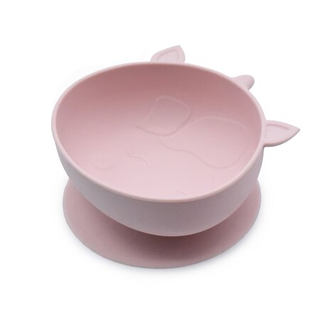 Set 2 castronele din silicon cu ventuza, Unicorn, 2 bucati, Melii 750804