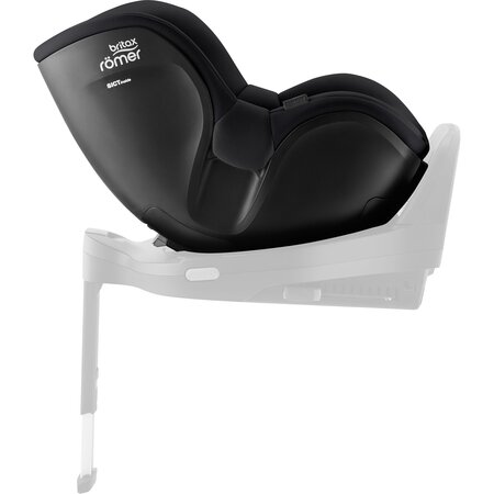 Scaun auto pentru copii fara baza Isofix Dualfix 5Z, 61-105 cm, Onyx Black, 3 luni-4 ani, Britax Romer 750811