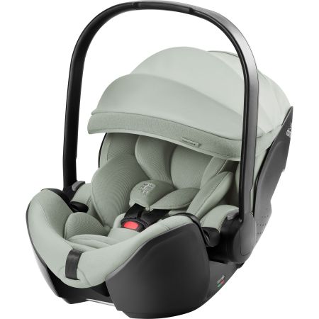Scaun auto tip scoica reclinabil Baby Safe Pro, 40-85 cm, Sage Green, 0-15 luni, Britax Romer