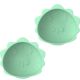 Set 2 castronele din silicon cu ventuza, Dinozaur, 2 bucati, Melii 750854