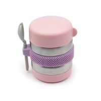 Termos cu lingurita pentru mancare, Pink, 3 ani+, 300 ml, Melii