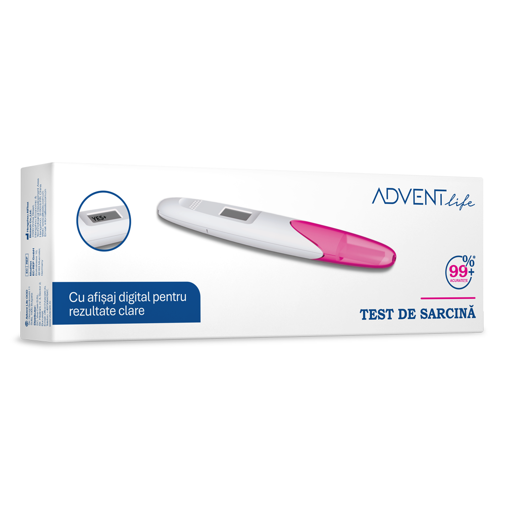 Test de sarcina digital, 1 bucata, Advent Life