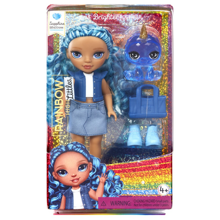 Papusa Sapphire Bradshaw, 4 ani+, Rainbow High