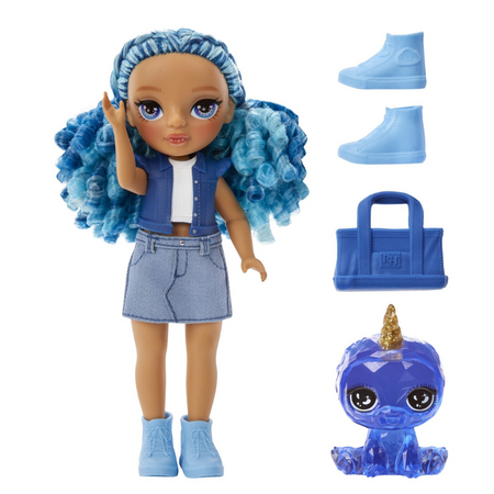 Papusa, Sapphire Bradshaw, 4 ani+, Rainbow High 751049