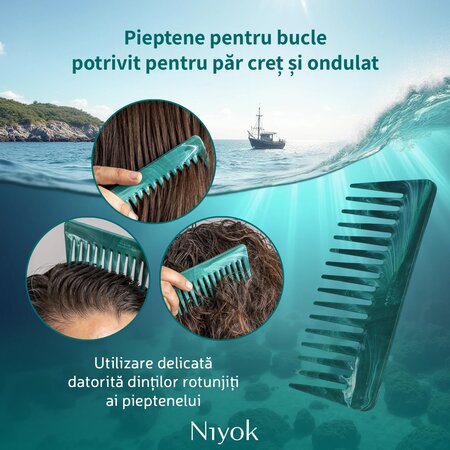 Pieptan pentru par cret, Niyok 751117
