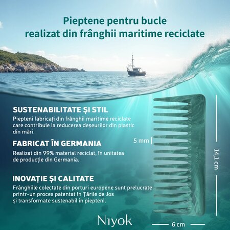 Pieptan pentru par cret, Niyok 751116